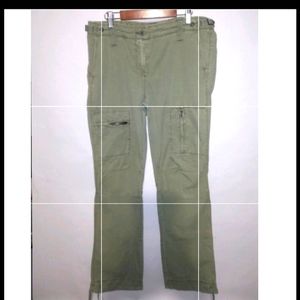 Polo jeans khaki cargo women's pants sz.8